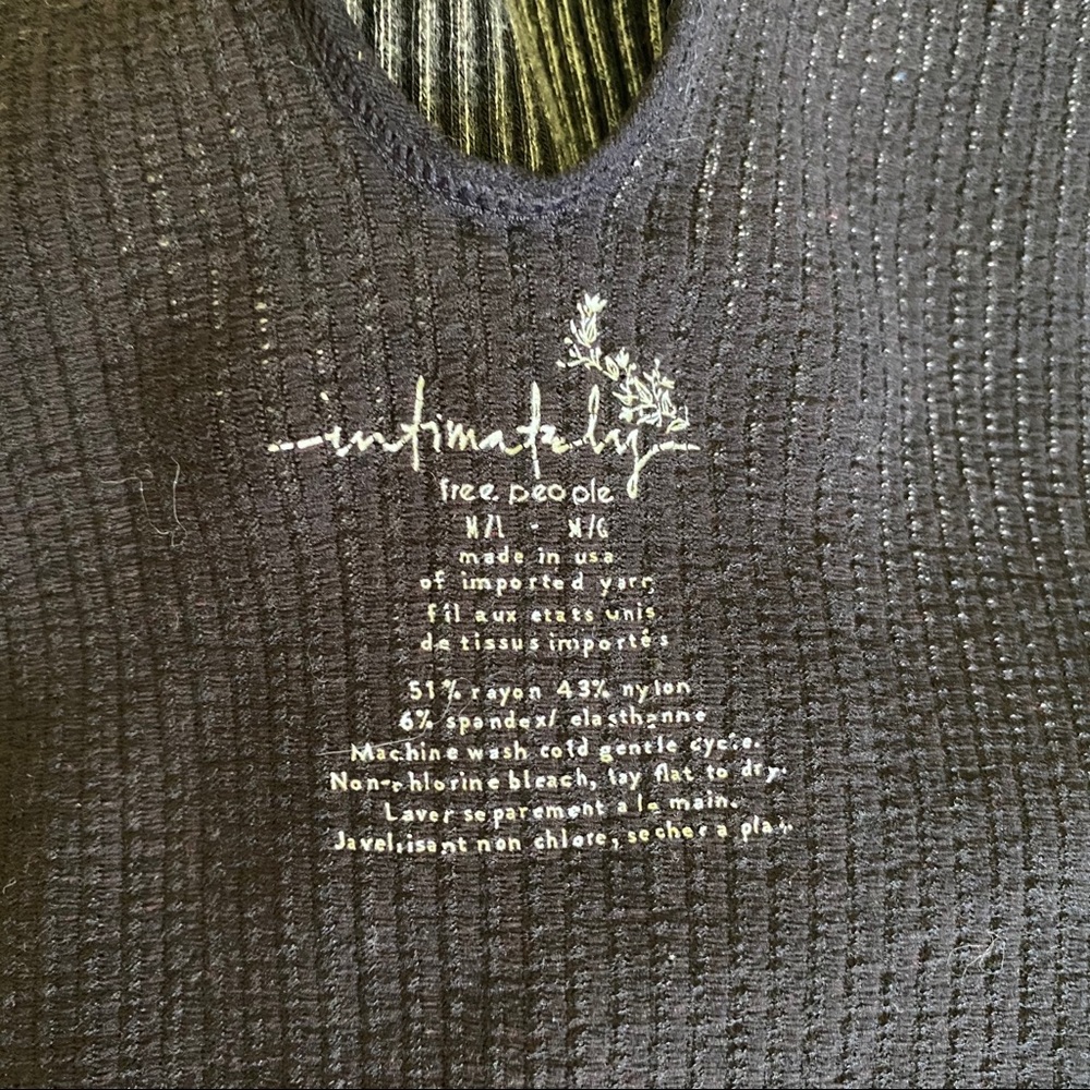 Free People Intimate Ribbed Mock Neck - Picture 4 of 4